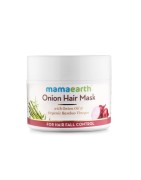 MamaEarth Onion Hair Mask, 200g with Onion Oil & Organic Bamboo Vinegar For Hair Fall Control